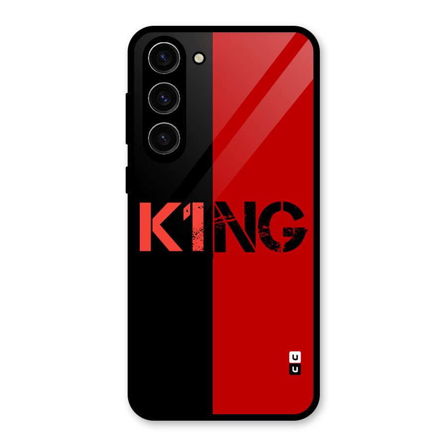 Only King Glass Back Case for Galaxy S23 Plus