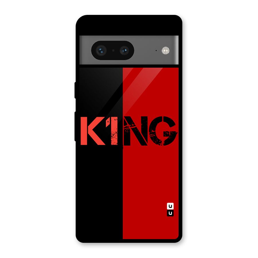 Only King Glass Back Case for Google Pixel 7