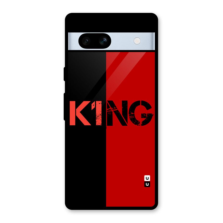 Only King Glass Back Case for Google Pixel 7a