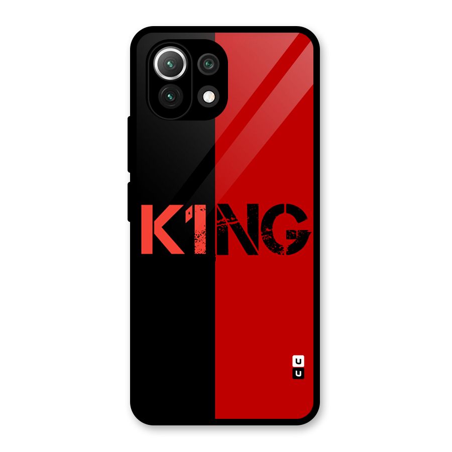 Only King Glass Back Case for Mi 11 Lite NE 5G