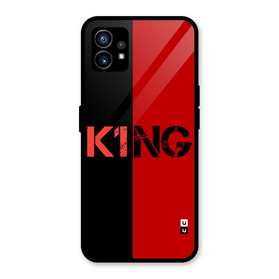 Only King Glass Back Case for Nothing Phone 1