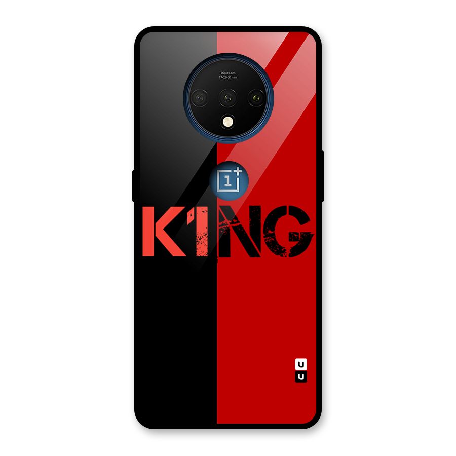 Only King Glass Back Case for OnePlus 7T