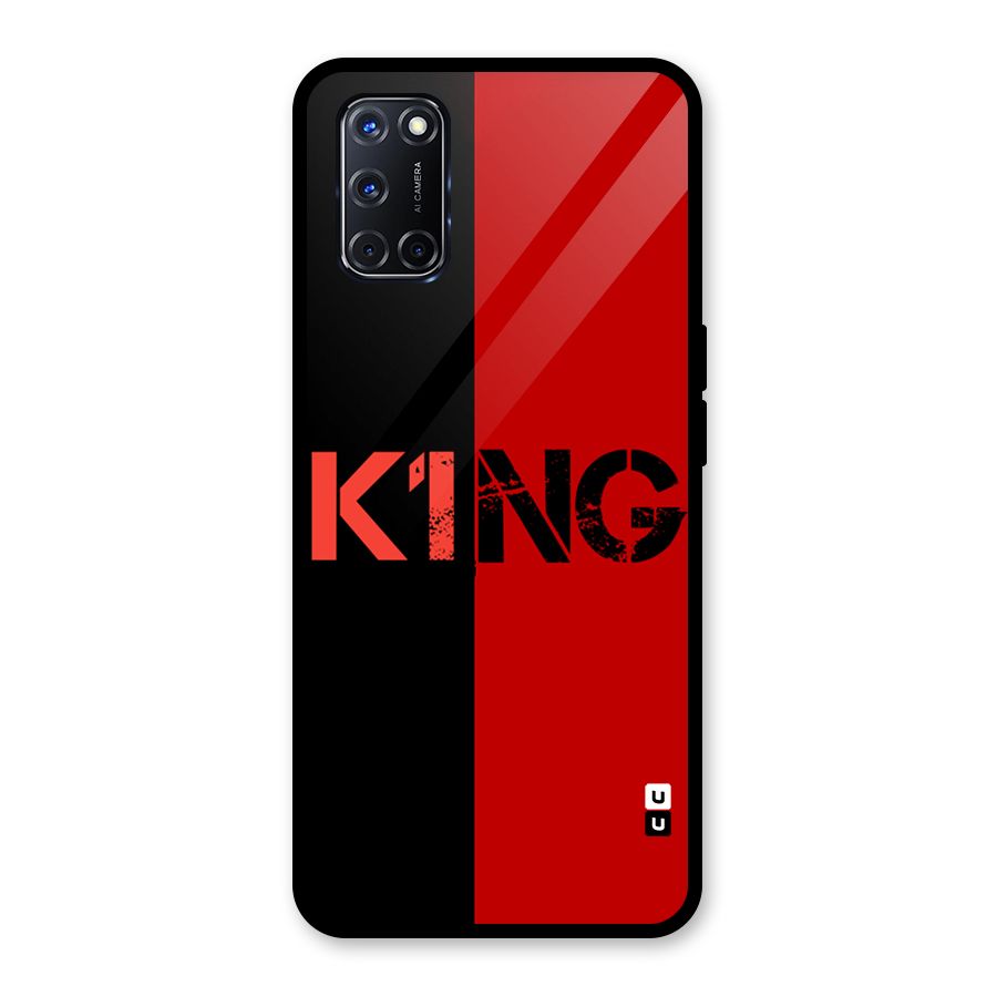 Only King Glass Back Case for Oppo A52