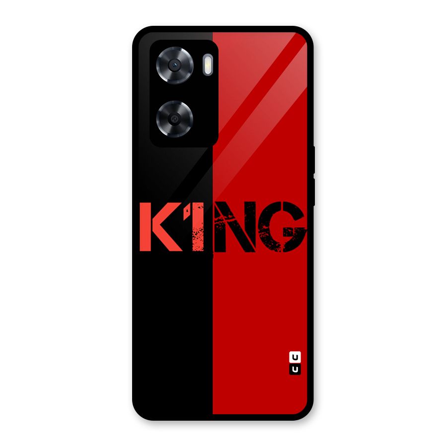 Only King Glass Back Case for Oppo A57 2022
