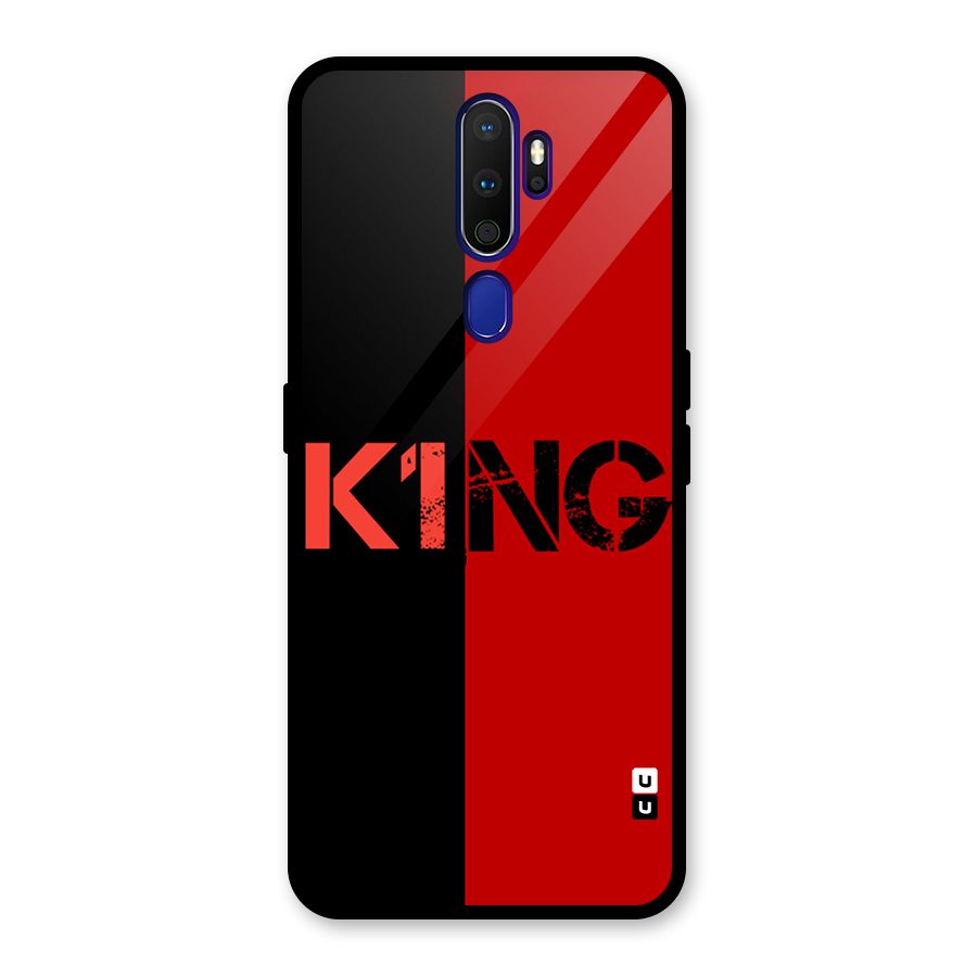 Only King Glass Back Case for Oppo A9 (2020)