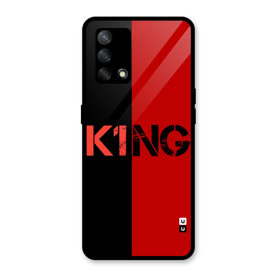 Only King Glass Back Case for Oppo F19
