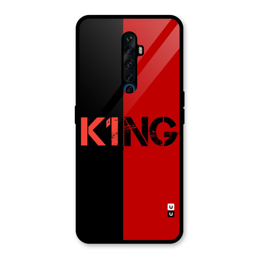 Only King Glass Back Case for Oppo Reno2 F