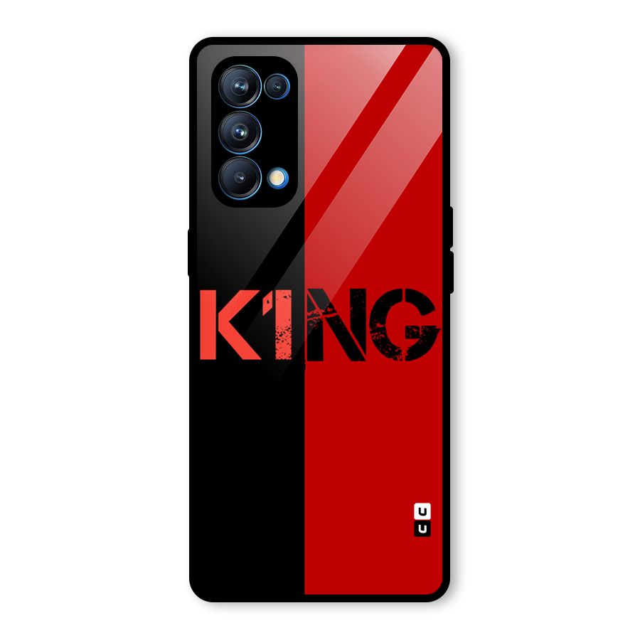 Only King Glass Back Case for Oppo Reno5 Pro 5G