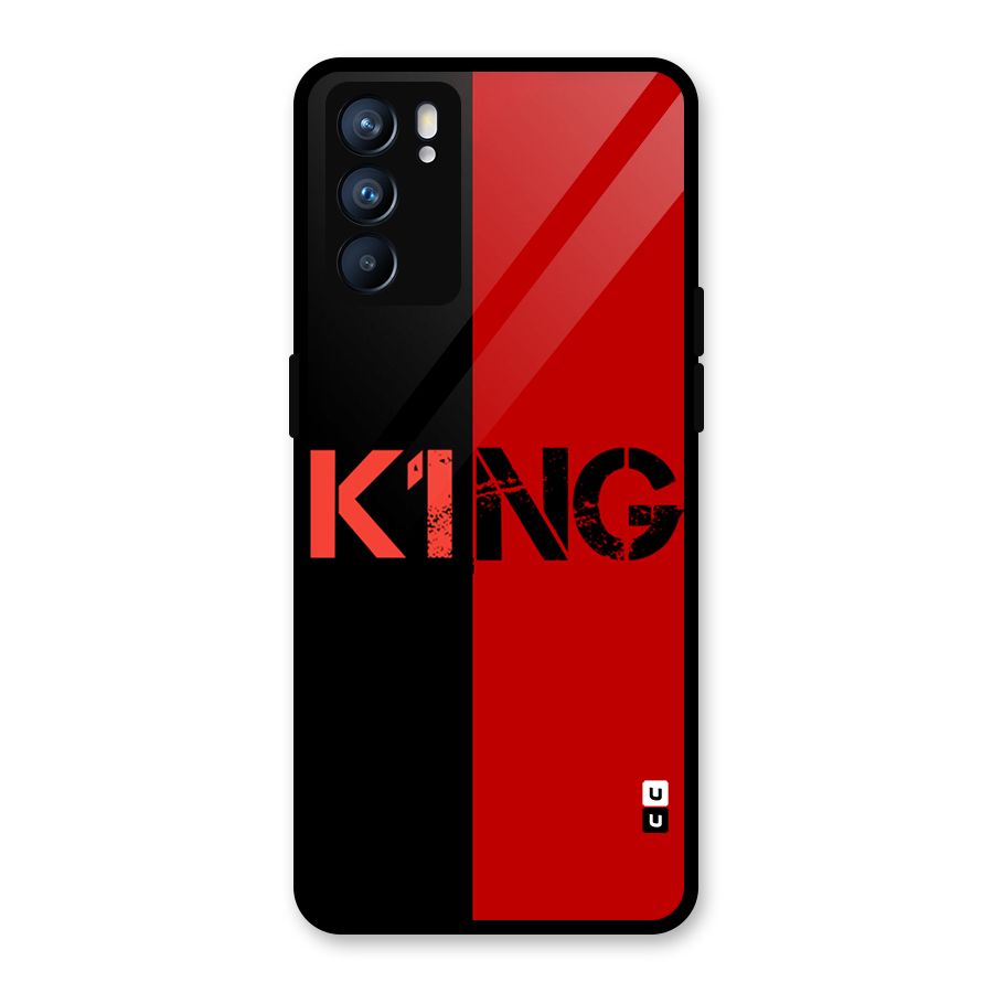 Only King Glass Back Case for Oppo Reno6 5G