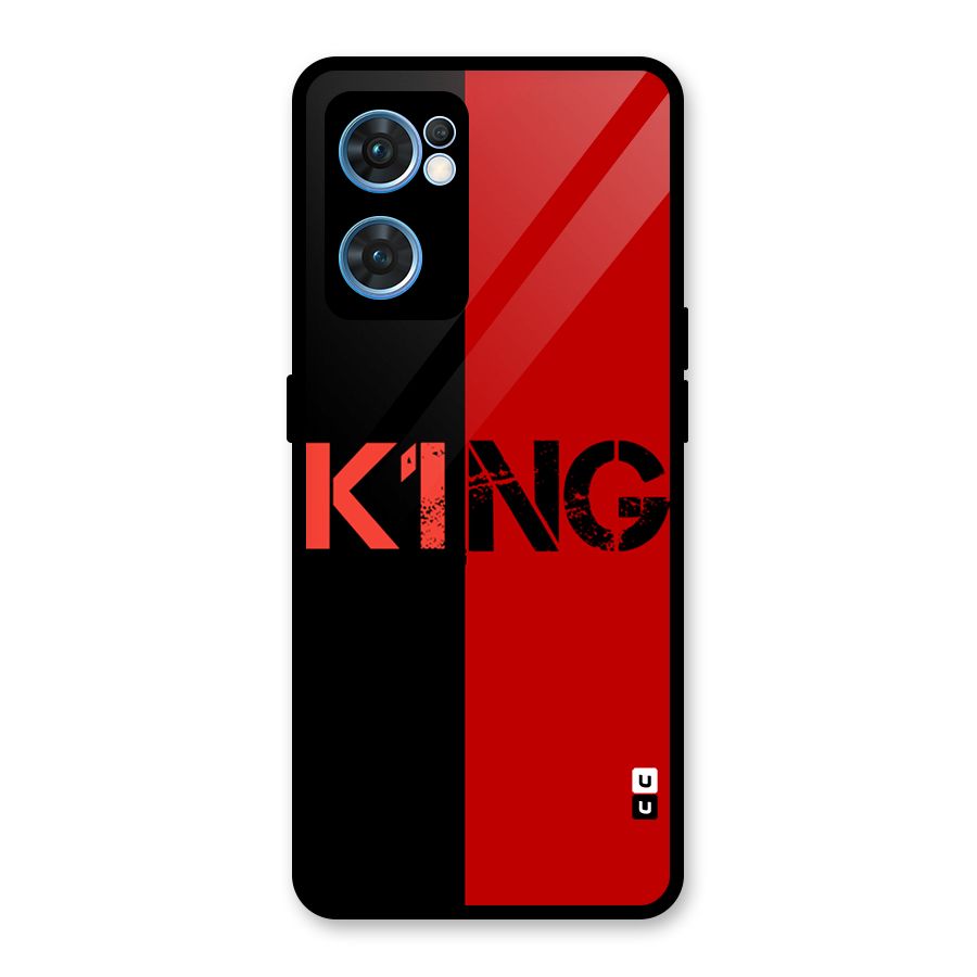 Only King Glass Back Case for Oppo Reno7 5G
