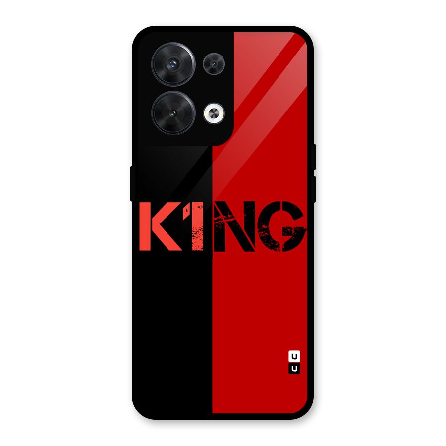 Only King Glass Back Case for Oppo Reno8 5G