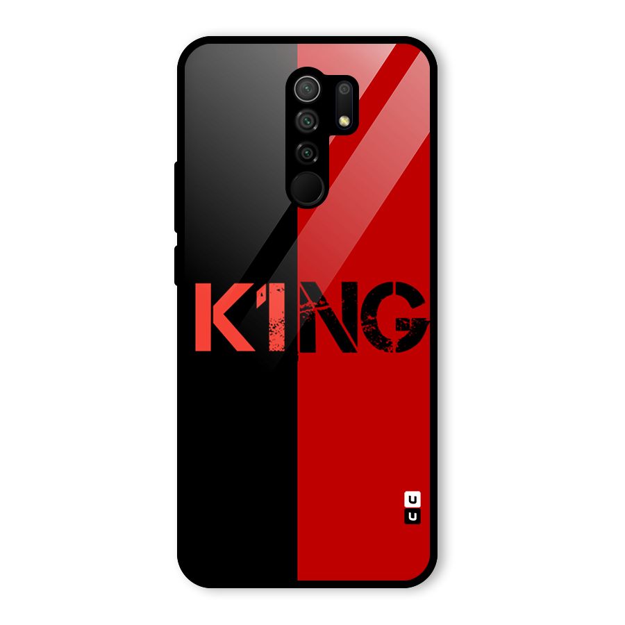 Only King Glass Back Case for Poco M2