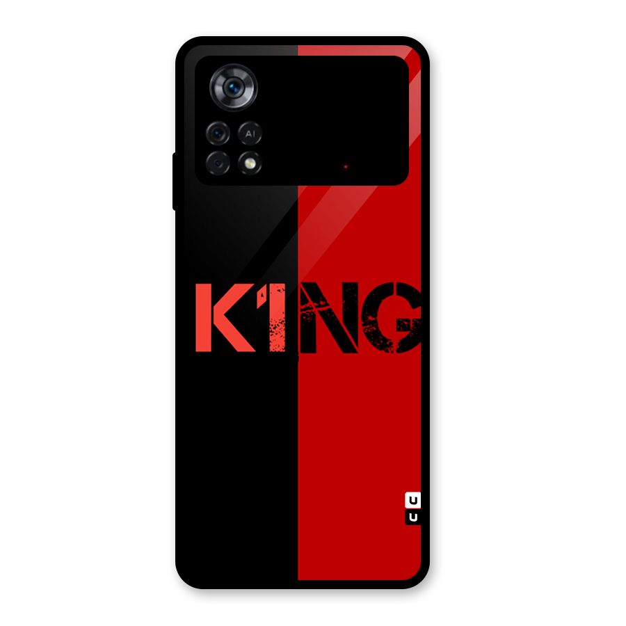 Only King Glass Back Case for Poco X4 Pro 5G