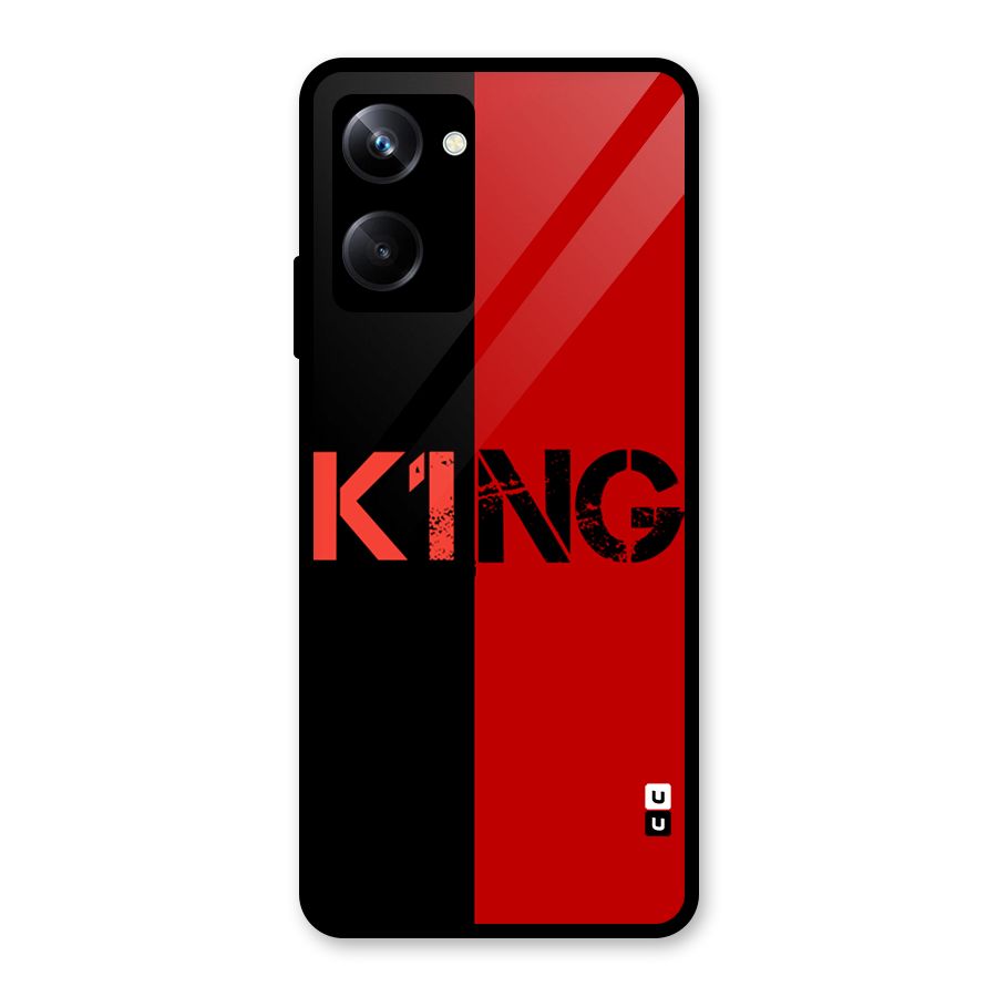 Only King Glass Back Case for Realme 10 Pro