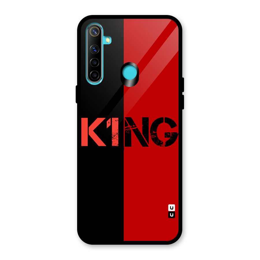 Only King Glass Back Case for Realme 5i
