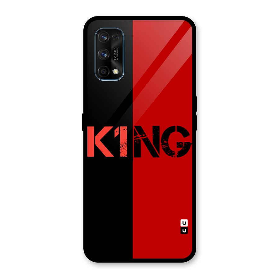 Only King Glass Back Case for Realme 7 Pro