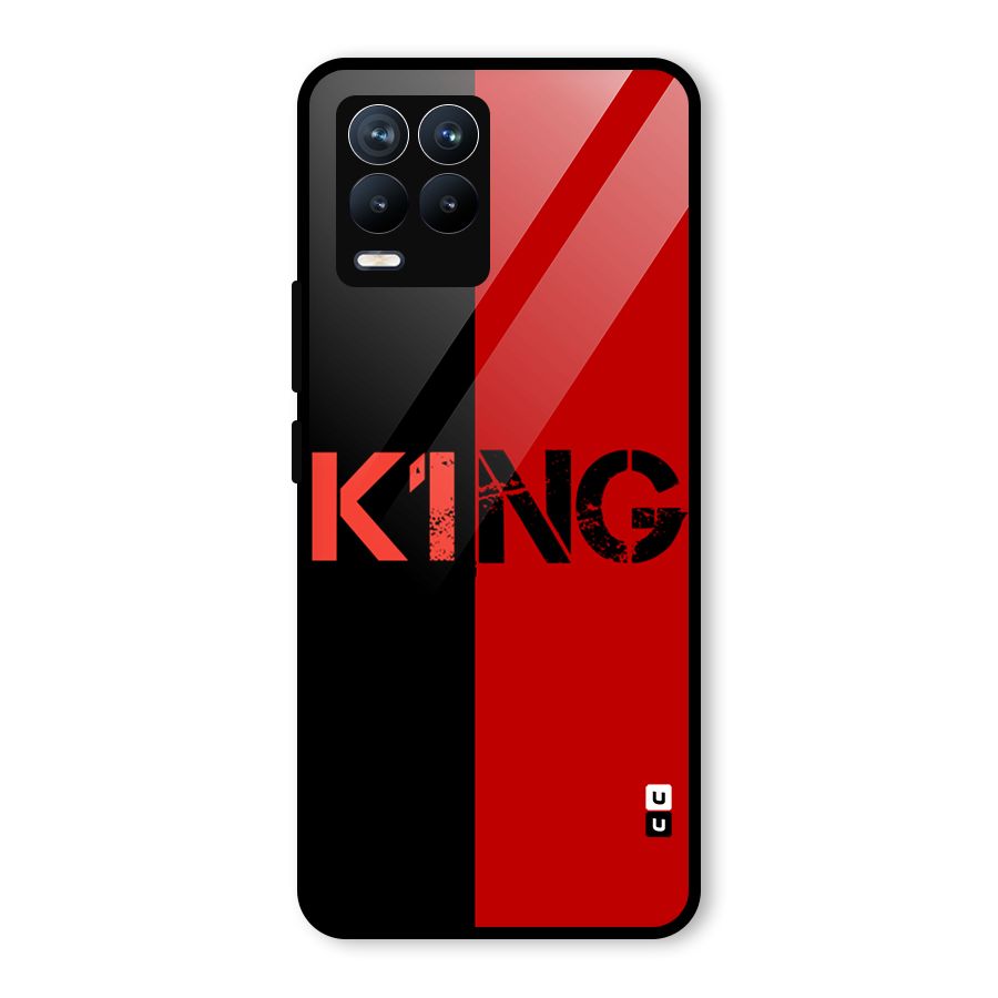 Only King Glass Back Case for Realme 8