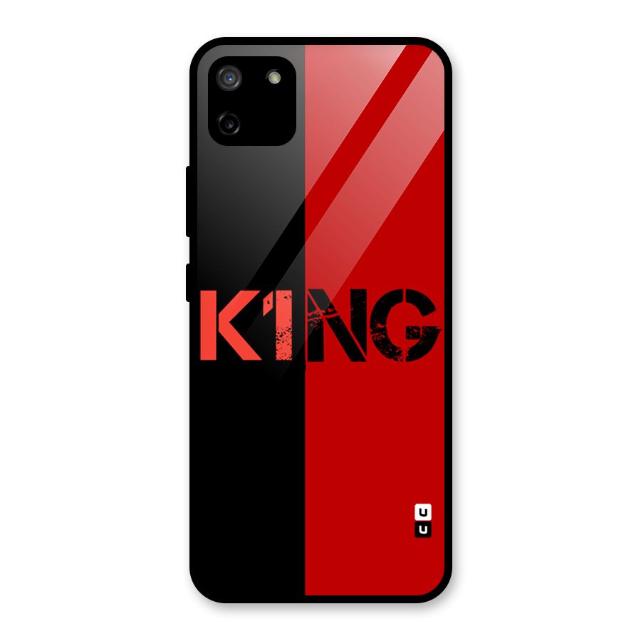 Only King Glass Back Case for Realme C11
