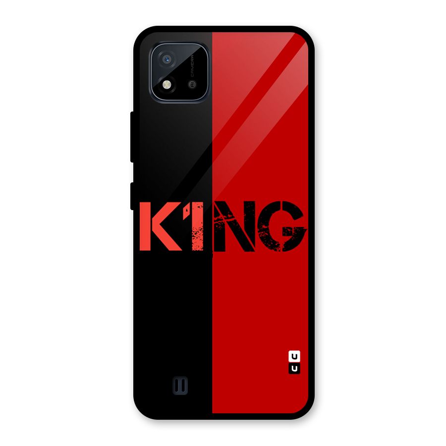 Only King Glass Back Case for Realme C11 2021