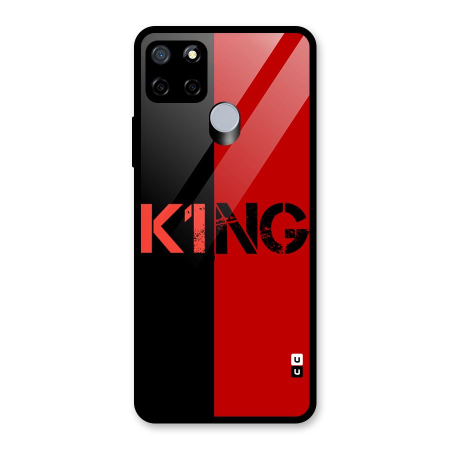 Only King Glass Back Case for Realme C12