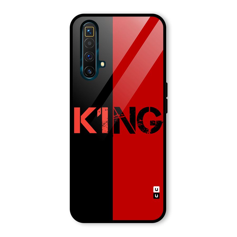 Only King Glass Back Case for Realme X3