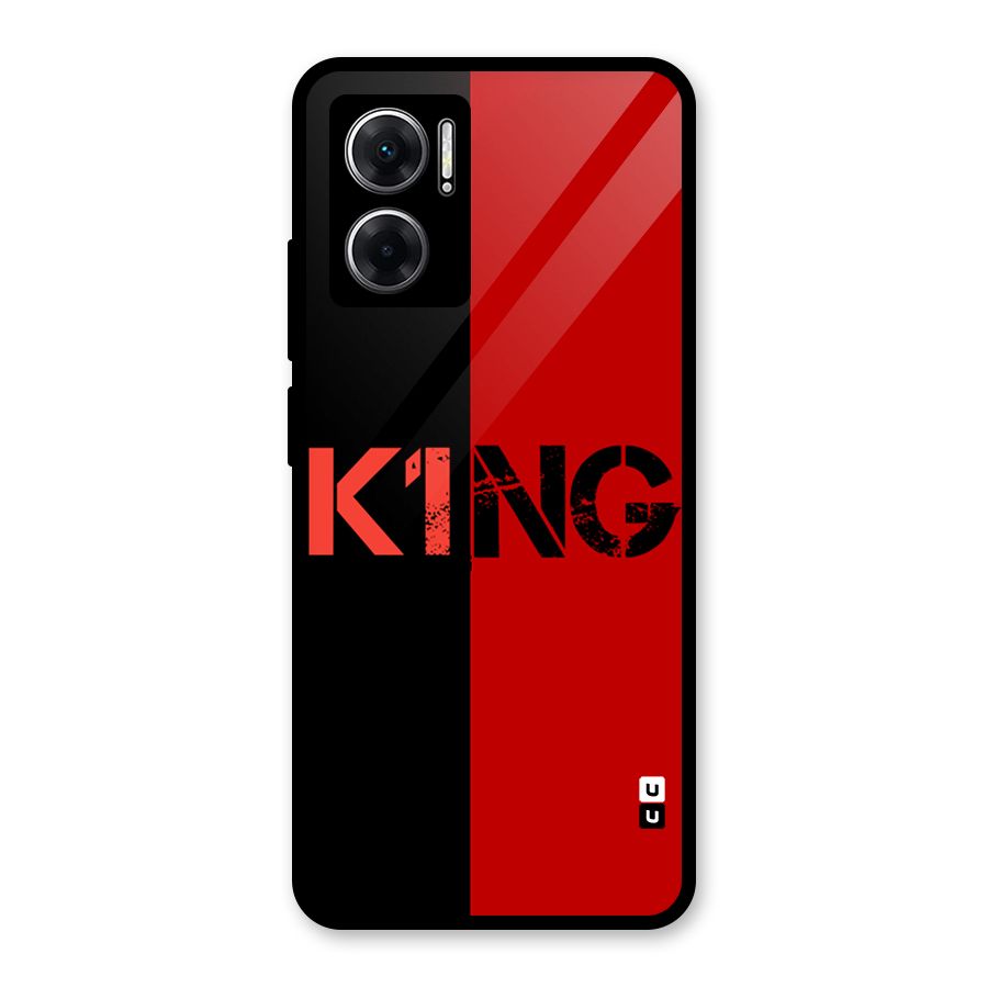 Only King Glass Back Case for Redmi 11 Prime 5G