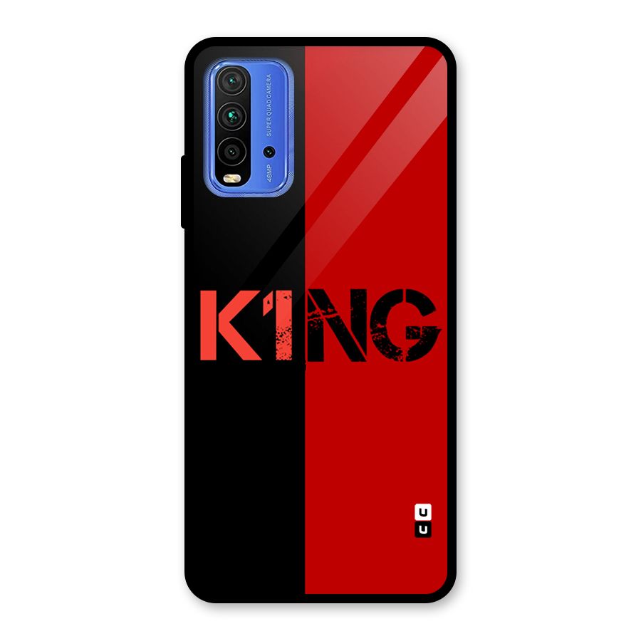 Only King Glass Back Case for Redmi 9 Power