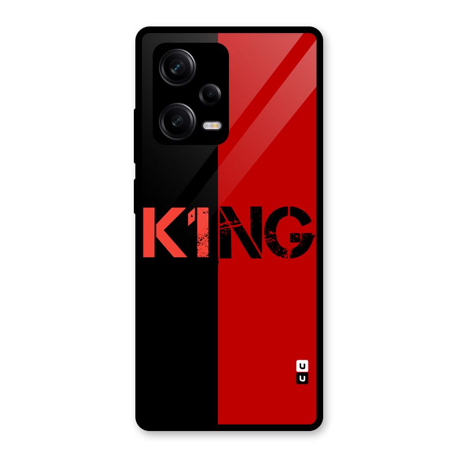 Only King Glass Back Case for Redmi Note 12 Pro