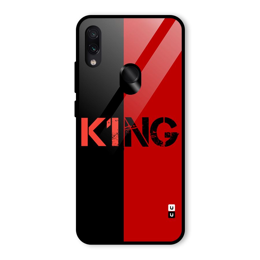 Only King Glass Back Case for Redmi Note 7 Pro