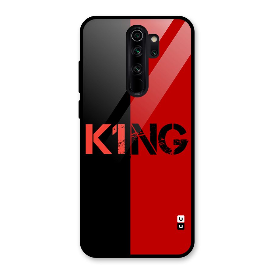Only King Glass Back Case for Redmi Note 8 Pro