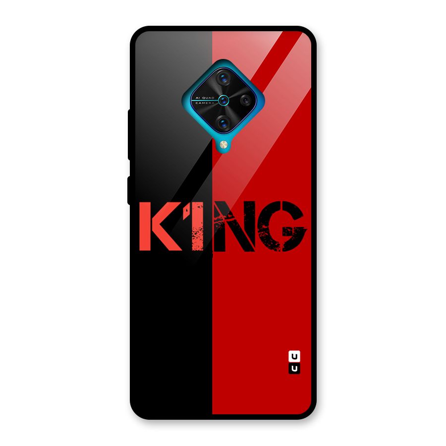 Only King Glass Back Case for Vivo S1 Pro