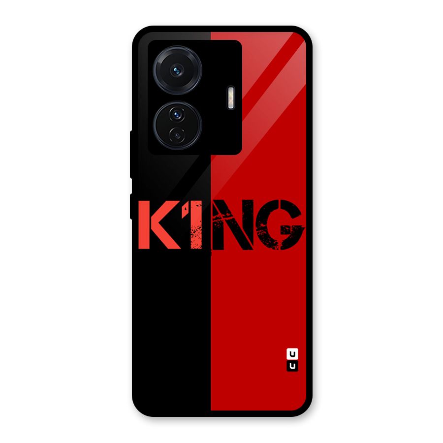Only King Glass Back Case for Vivo T1 Pro