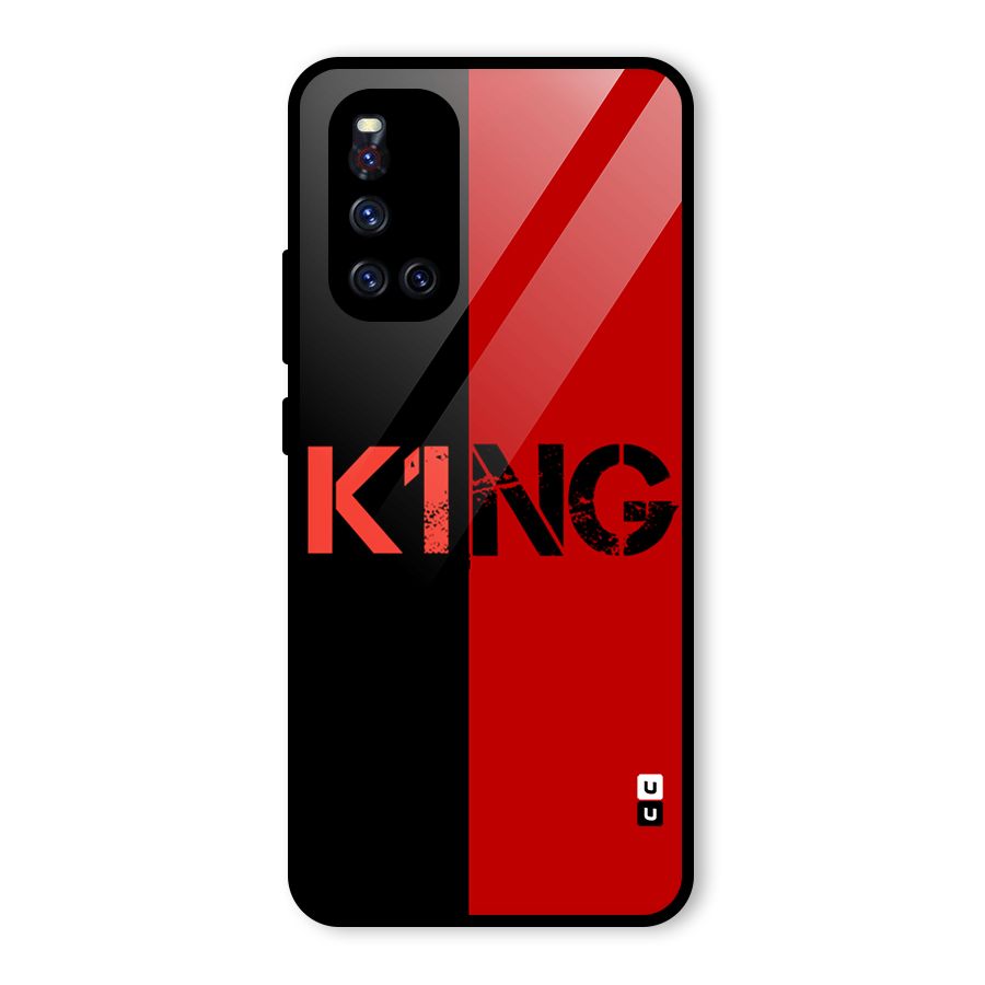 Only King Glass Back Case for Vivo V19