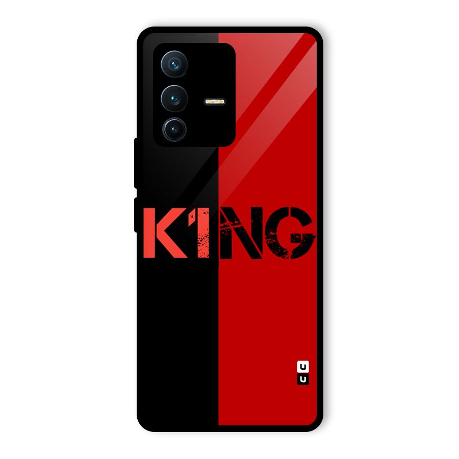 Only King Glass Back Case for Vivo V23 Pro
