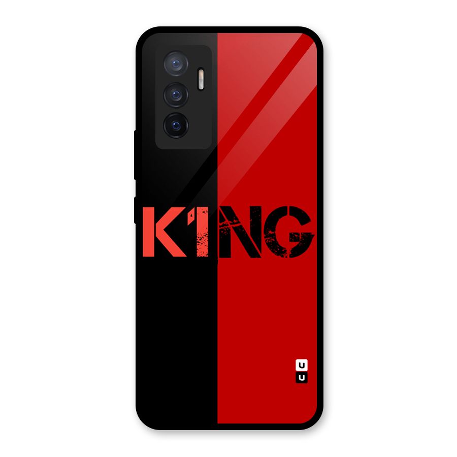 Only King Glass Back Case for Vivo V23e
