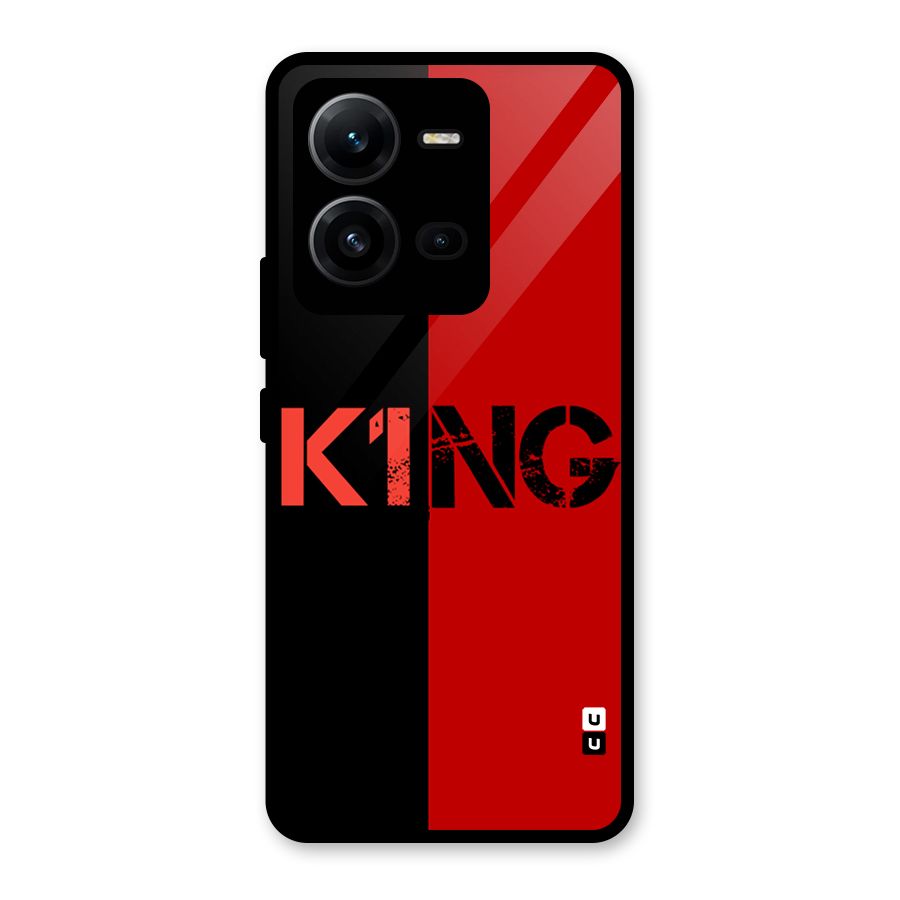 Only King Glass Back Case for Vivo V25