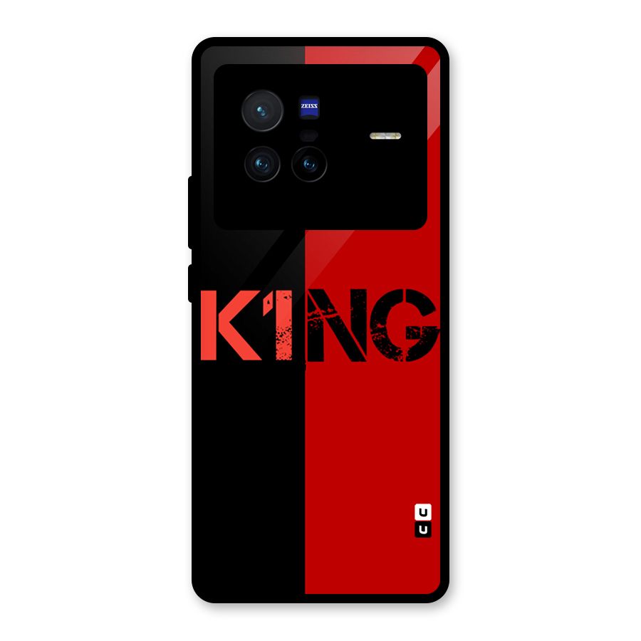 Only King Glass Back Case for Vivo X80