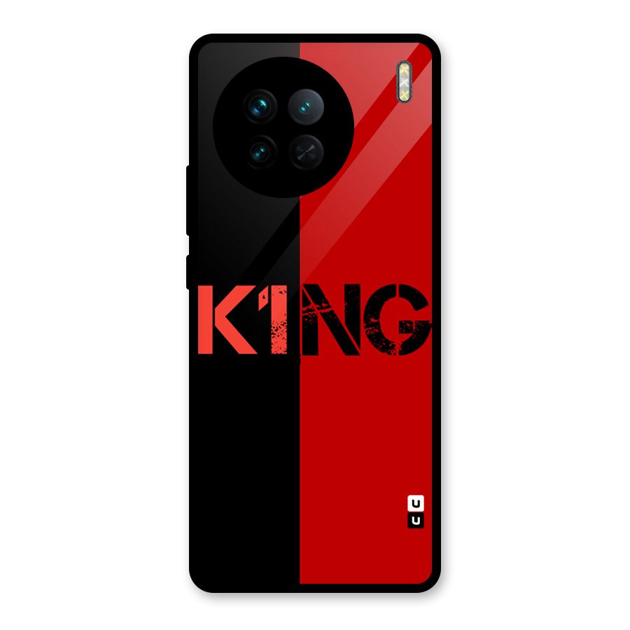 Only King Glass Back Case for Vivo X90