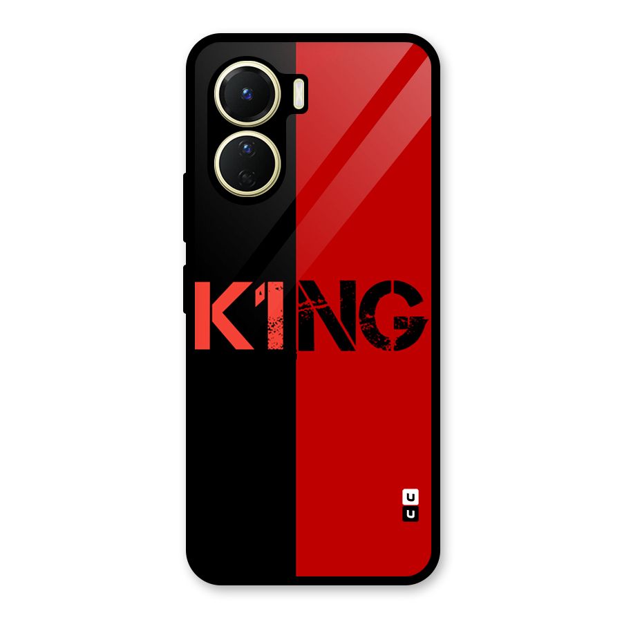 Only King Glass Back Case for Vivo Y16