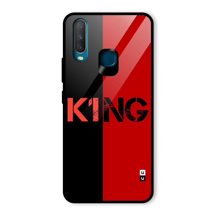 Only King Glass Back Case for Vivo Y17