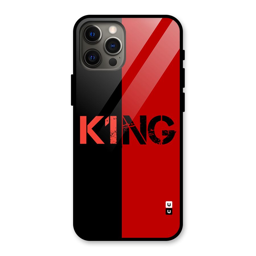 Only King Glass Back Case for iPhone 12 Pro Max