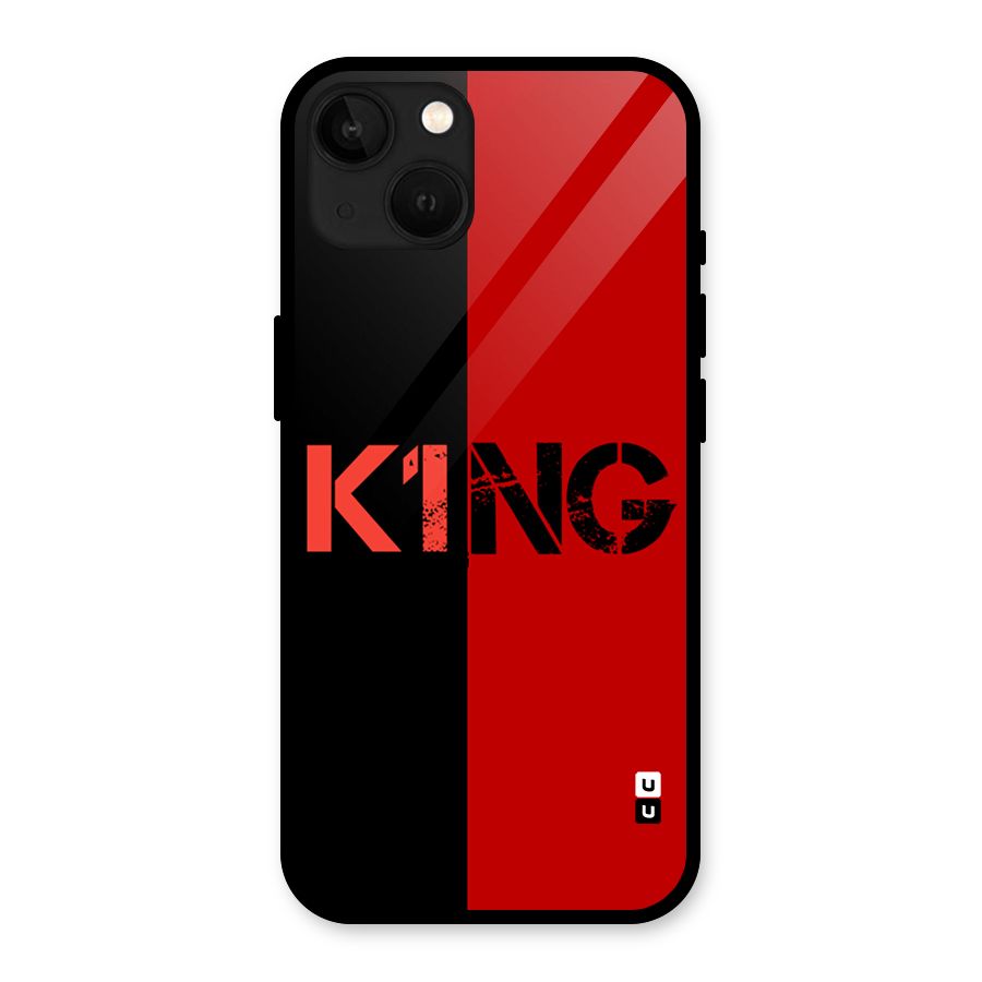 Only King Glass Back Case for iPhone 13
