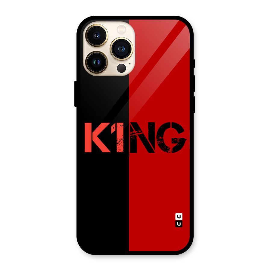 Only King Glass Back Case for iPhone 13 Pro Max