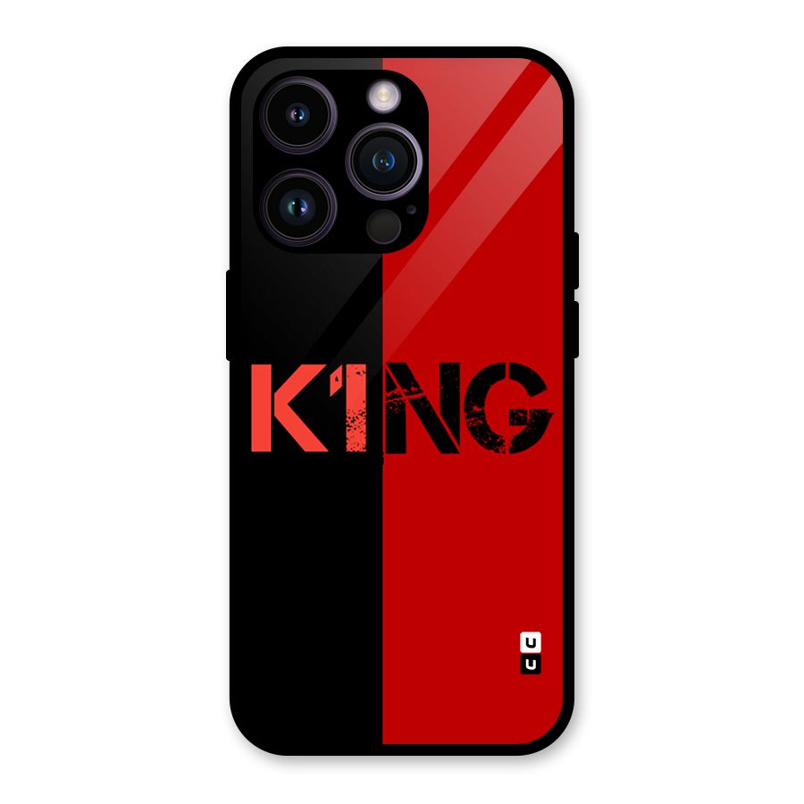 Only King Glass Back Case for iPhone 14 Pro