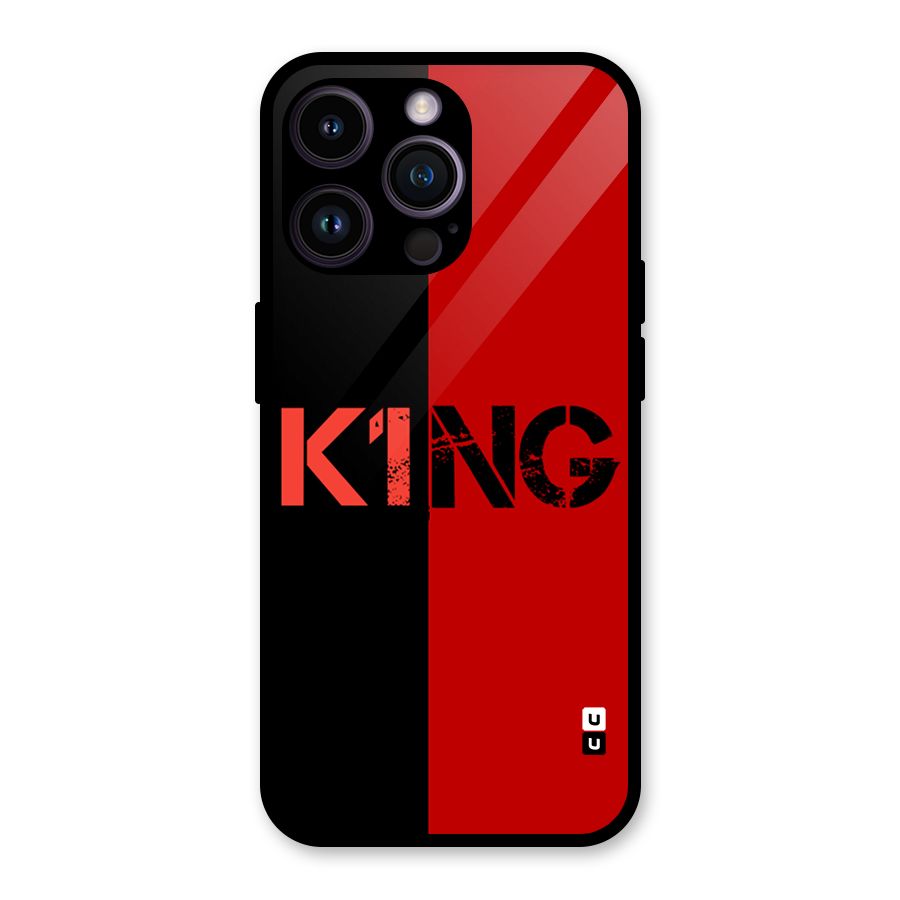 Only King Glass Back Case for iPhone 14 Pro Max