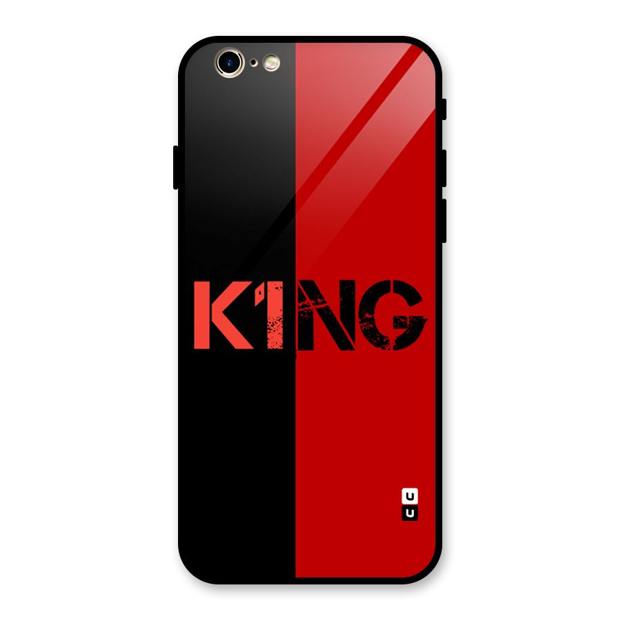 Only King Glass Back Case for iPhone 6 6S