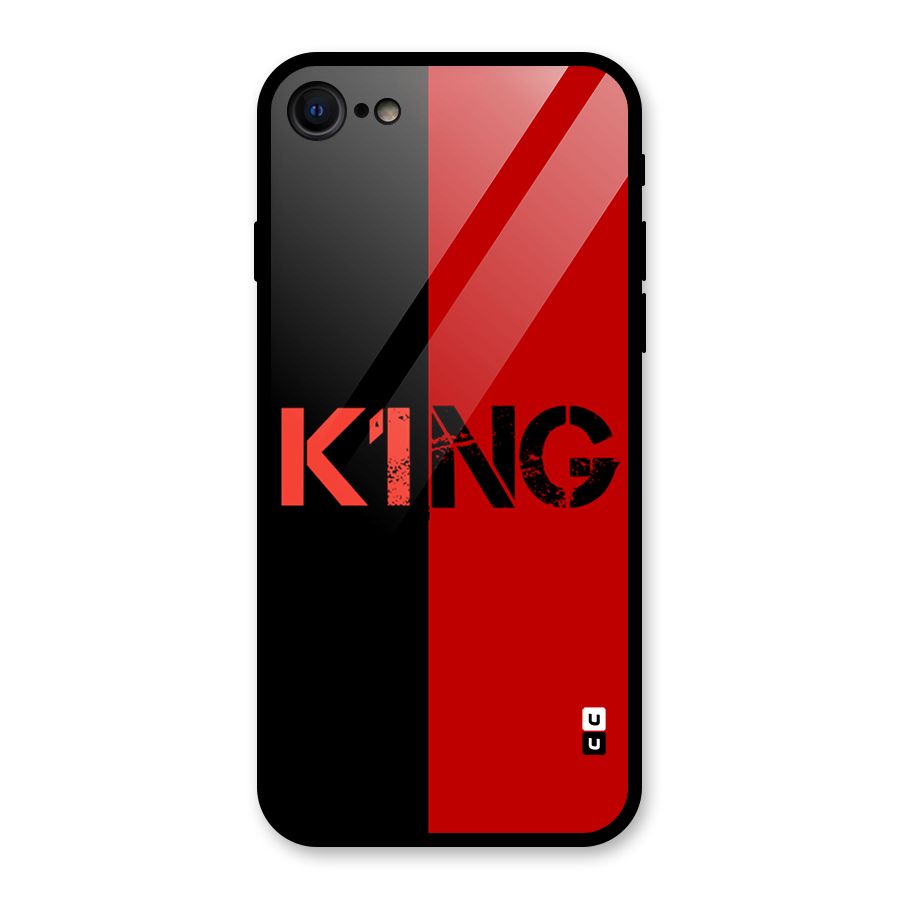 Only King Glass Back Case for iPhone 7
