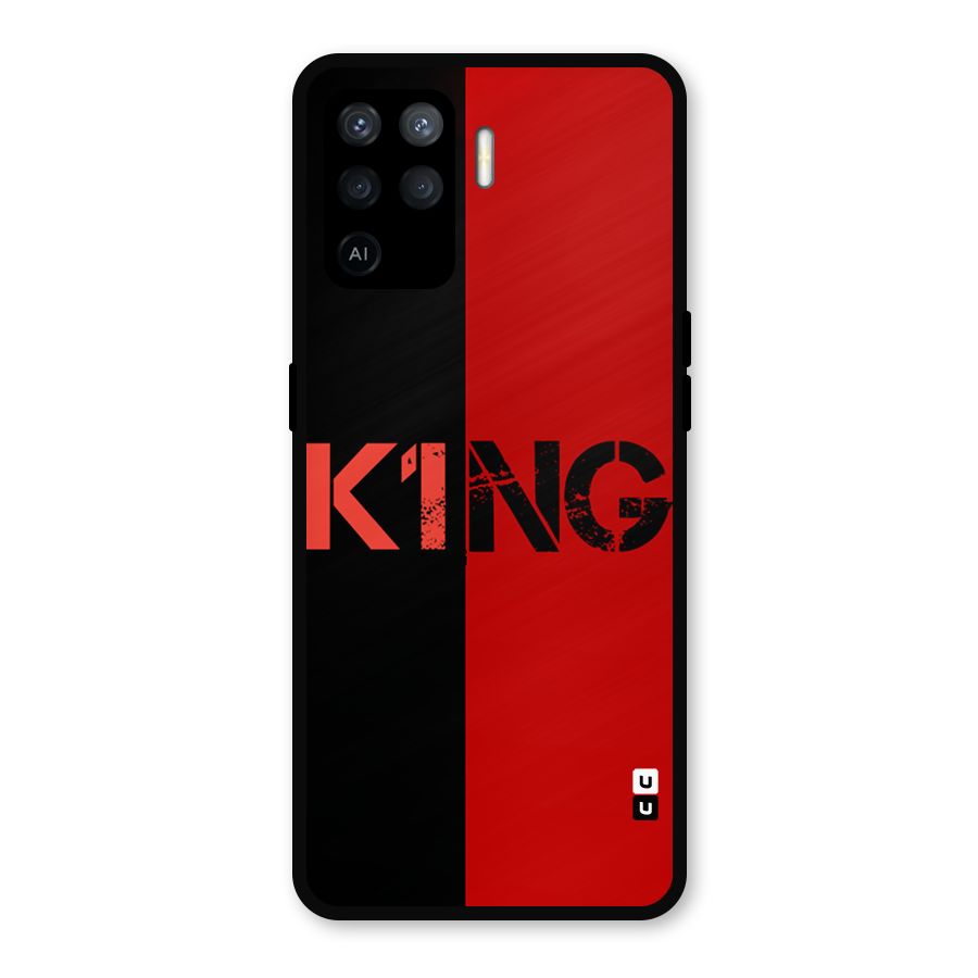 Only King Metal Back Case for Oppo F19 Pro