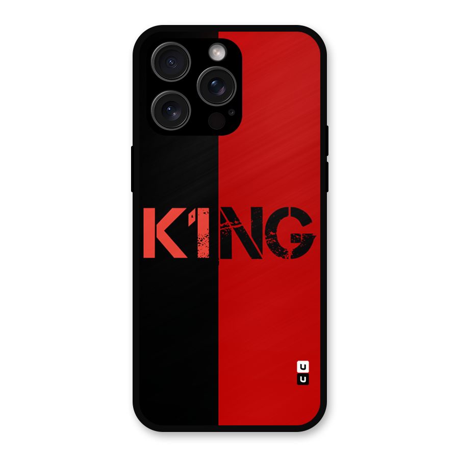 Only King Metal Back Case for iPhone 15 Pro Max