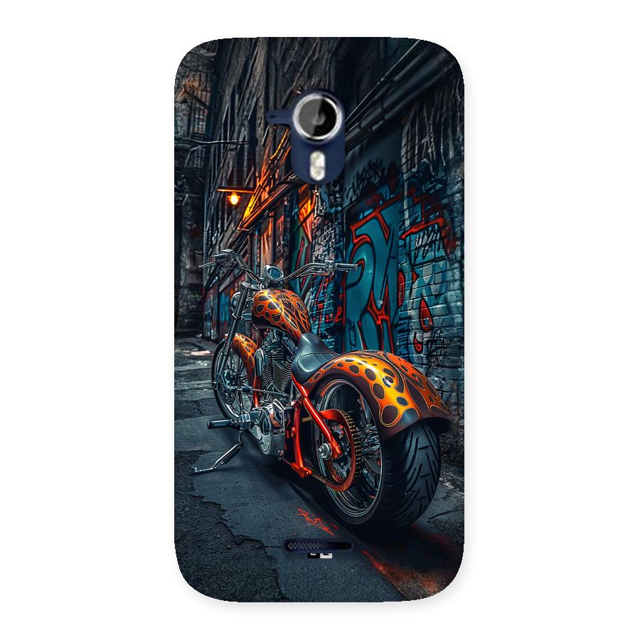 Orange Fatbike Back Case for Canvas Magnus A117